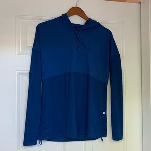 Fabletics Blue Hoodie Long Sleeve Shirt Large
